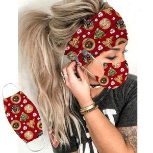 Face Mask & Hair Headband Set